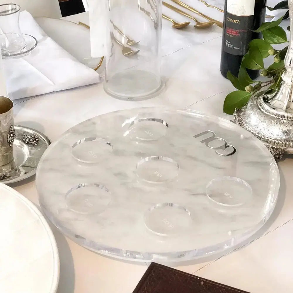 U Seder Plate - Waterdale Collection