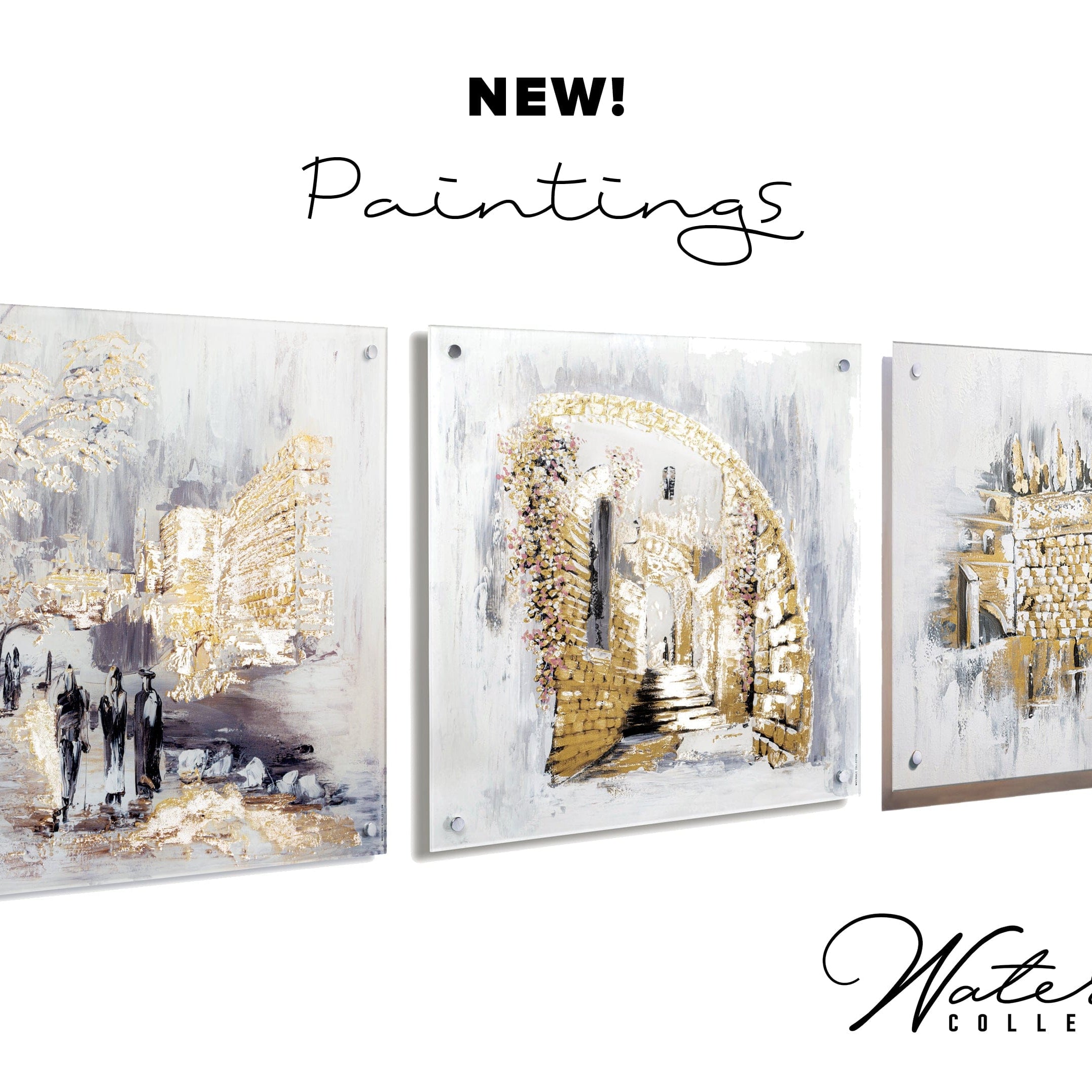 Walkway to the Kosel Painting - Waterdale Collection