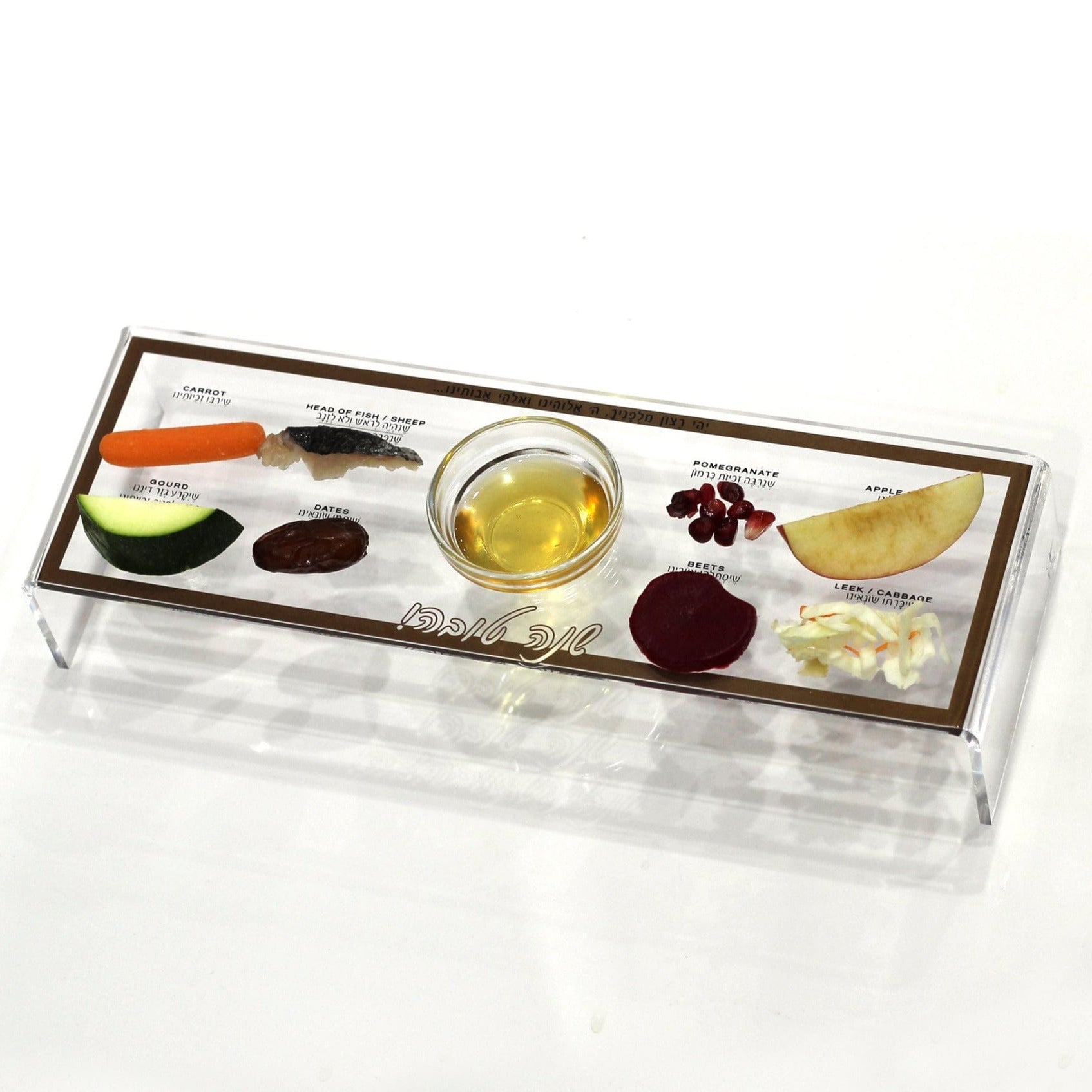 White & Gold Rosh Hashanah Tablescape - Waterdale Collection