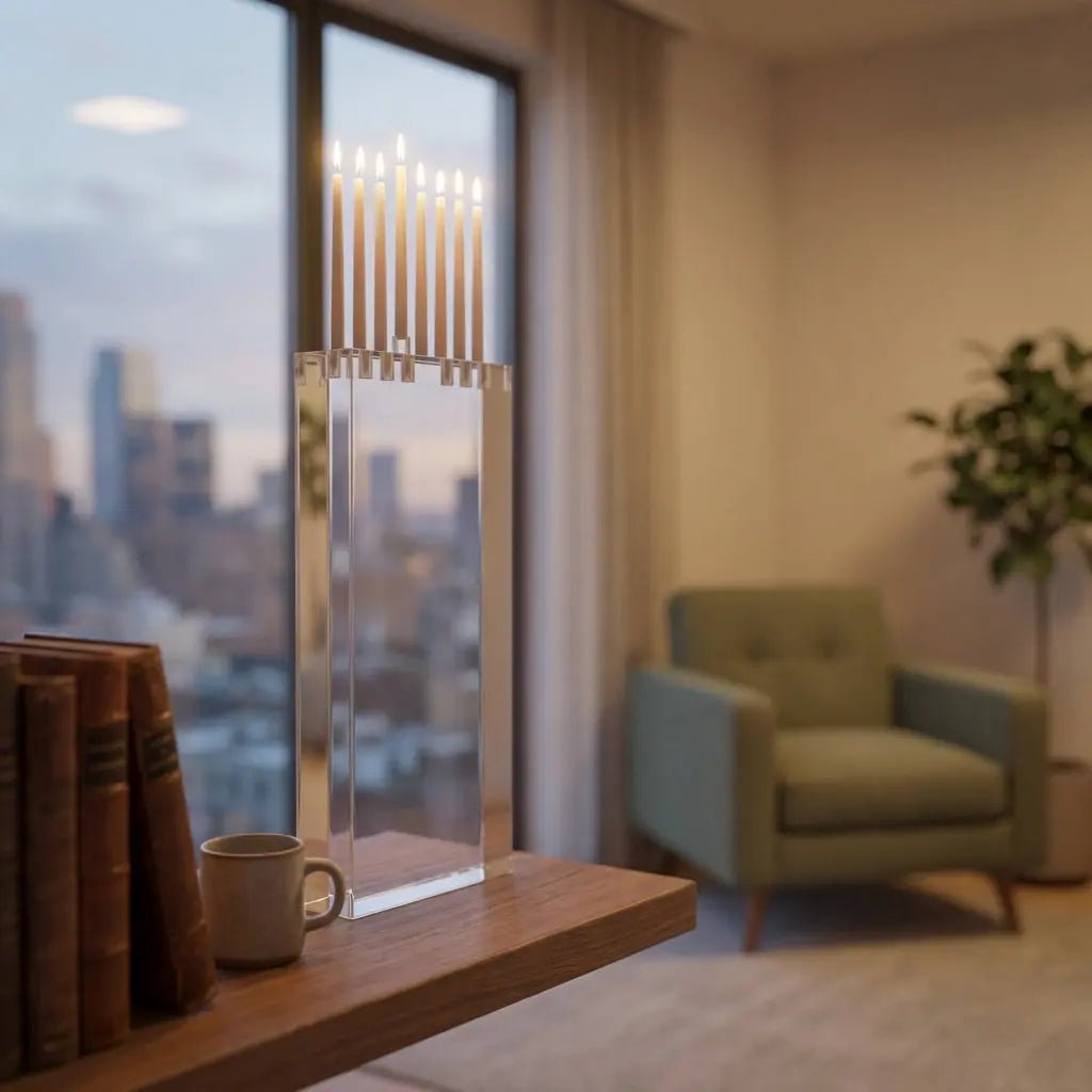 7 Best Minimalist Chanukiah Designs for Small City Apartments - Waterdale Collection