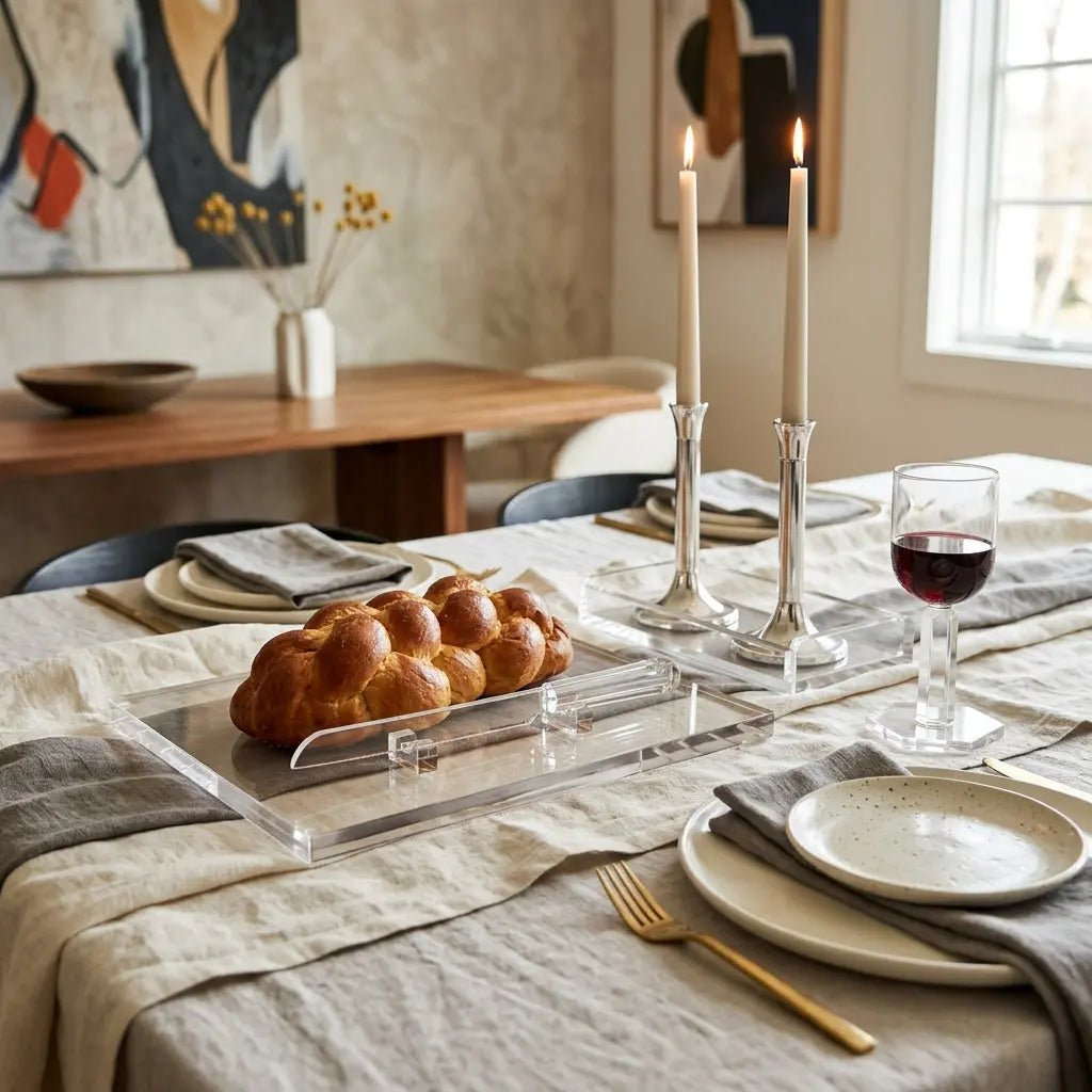 7 Best Modern Shabbat Table Setting Ideas for Contemporary Jewish Homes - Waterdale Collection
