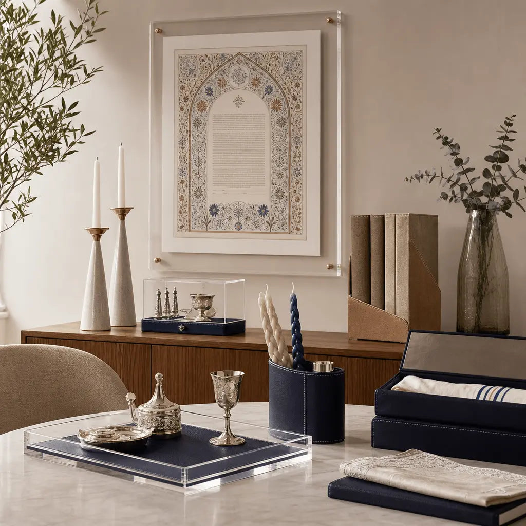 Best Ways to Display Your Ketubah and Ritual Items in Modern Home Decor - Waterdale Collection