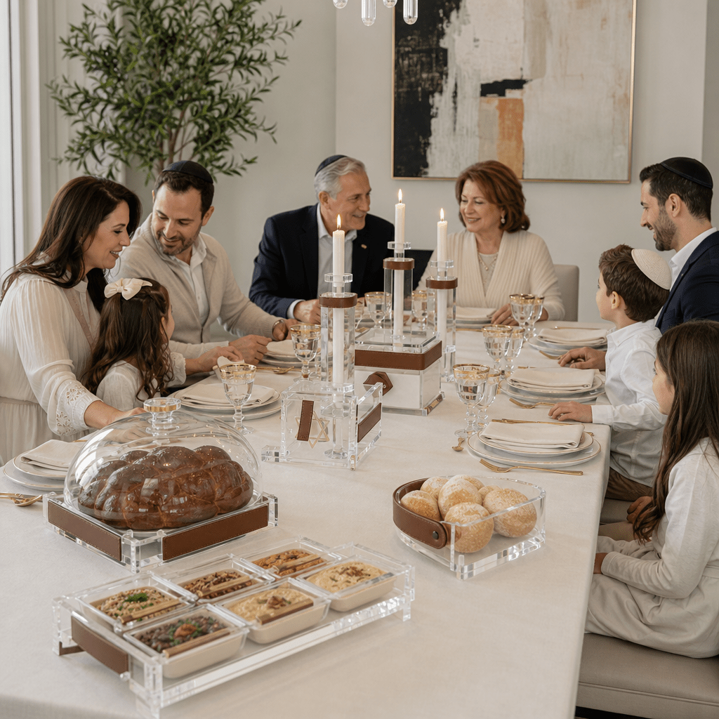 Best Designer Shabbat Table Decor for Large Families: Our Top Recommendations - Waterdale Collection