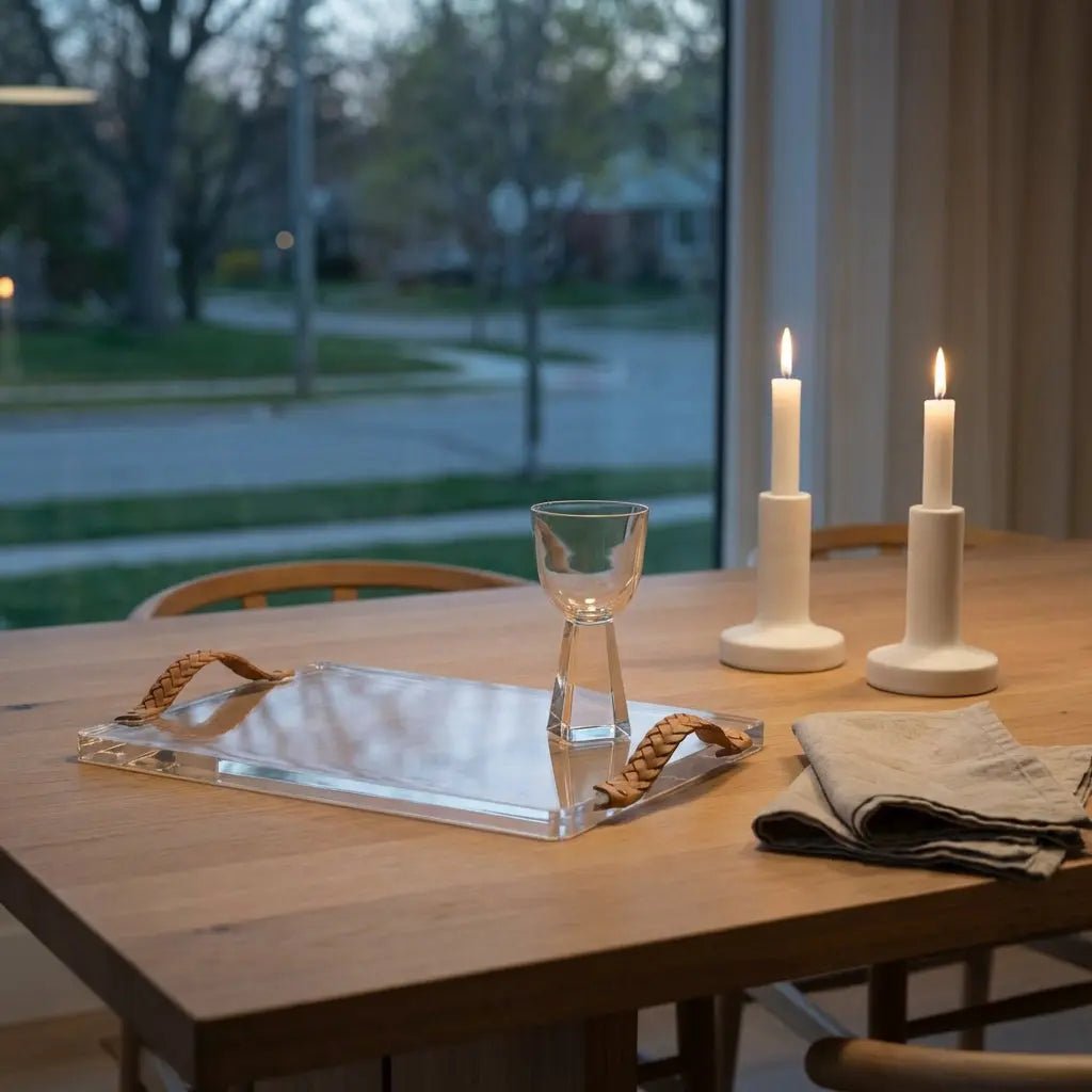 Best Minimalist Shabbat Accessories for Modern Jewish Homes - Waterdale Collection