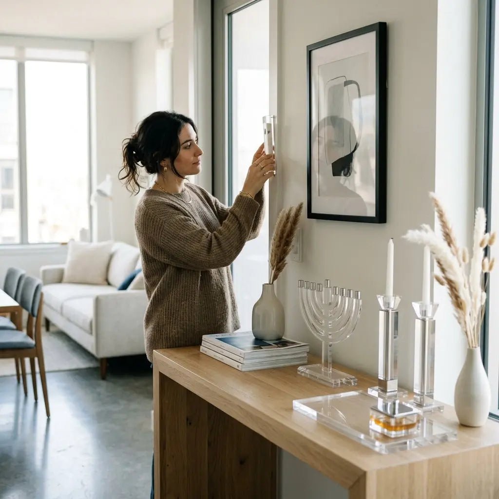 Best Modern Lucite Judaica for Contemporary Jewish Homes and Gifting - Waterdale Collection