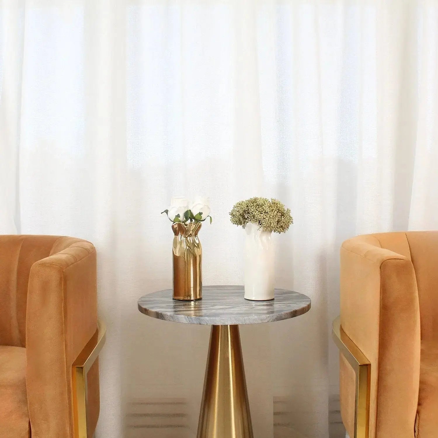 Effortless Elegance: The Golden Paper Bag Vase That Transforms Your Tabletop - Waterdale Collection