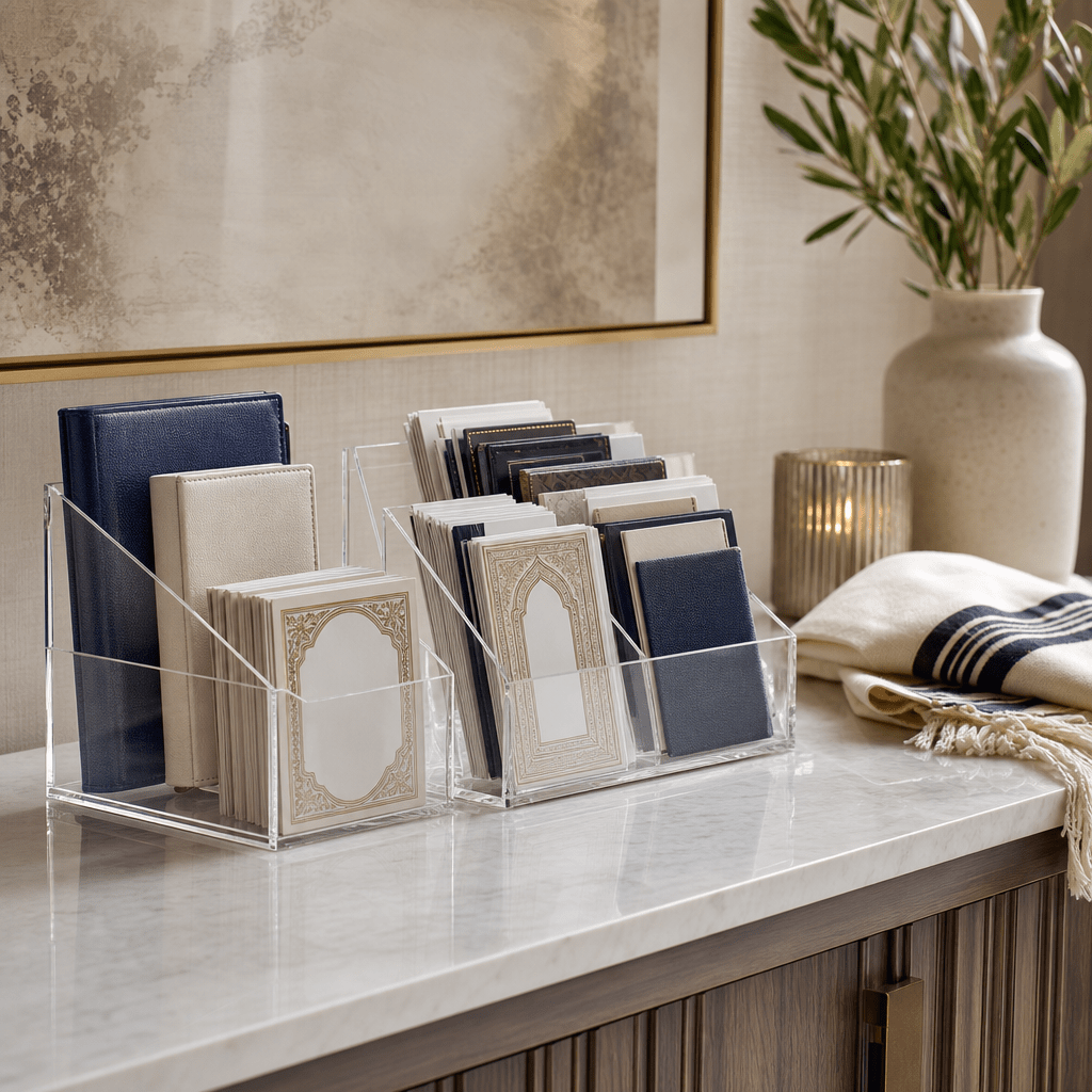 Elegant Prayer Card and Bencher Organization Solutions for Your Sideboard - Waterdale Collection