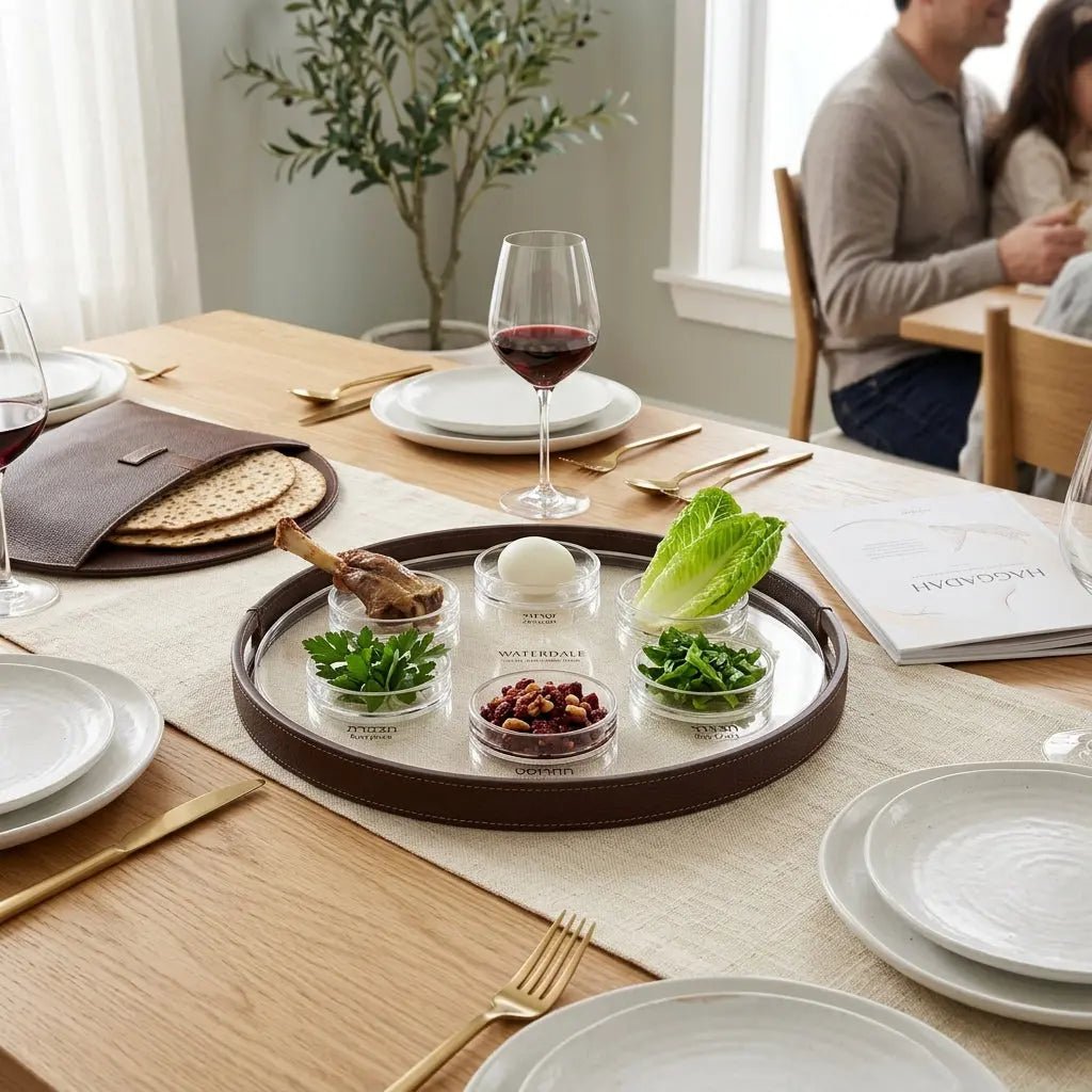 High-End Passover Seder Plates: A Modern Design Guide for Contemporary Tables - Waterdale Collection