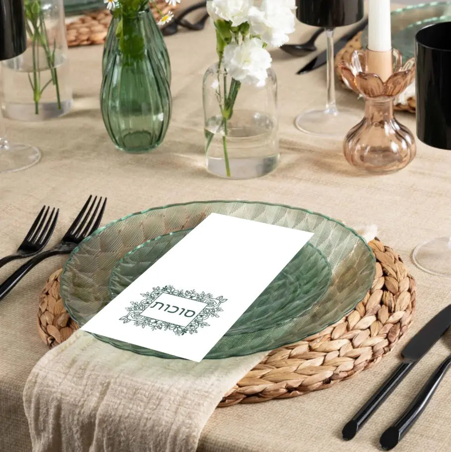 How to Set a Luxury Sukkos Table: A Step-by-Step Guide - Waterdale Collection