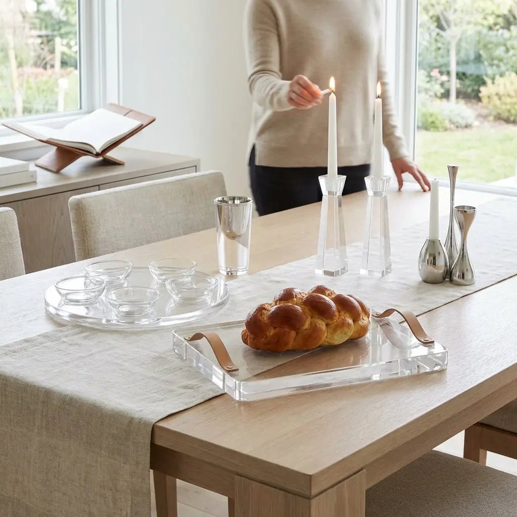Modern Judaica Tabletop Design: Why Waterdale Leads Contemporary Jewish Home Decor - Waterdale Collection