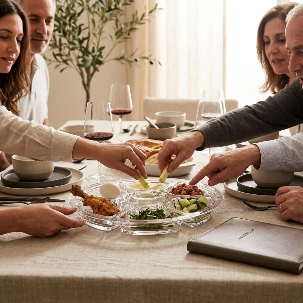Modern Seder Plates That Elevate Your Passover Table Design - Waterdale Collection