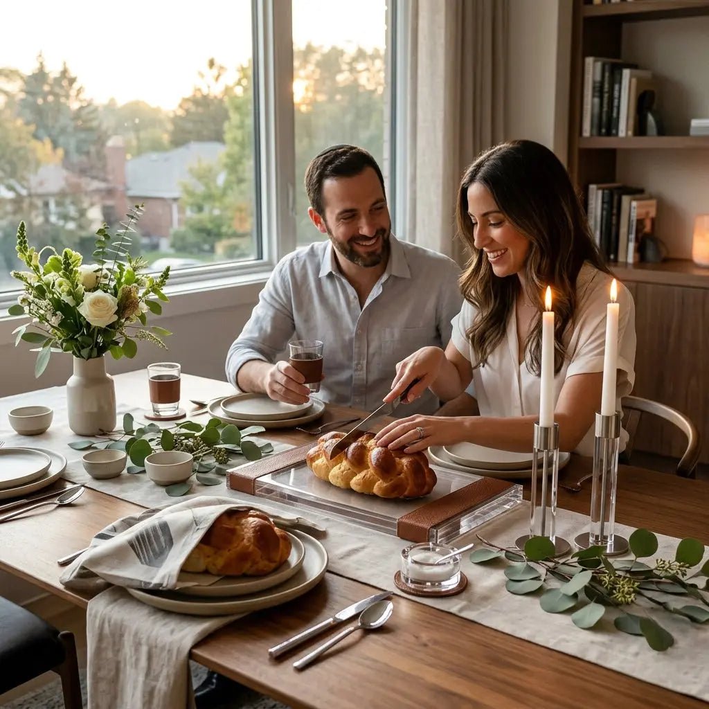 Modern Shabbat Table Accessories: Why Waterdale Collection Stands Apart - Waterdale Collection