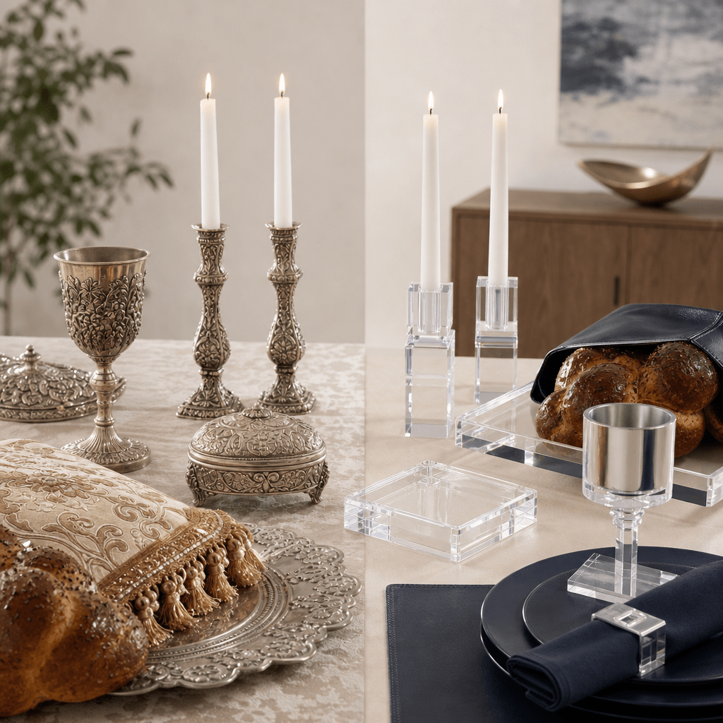 Modern Shabbat Table Design: Why Waterdale Leads in Contemporary Judaica - Waterdale Collection