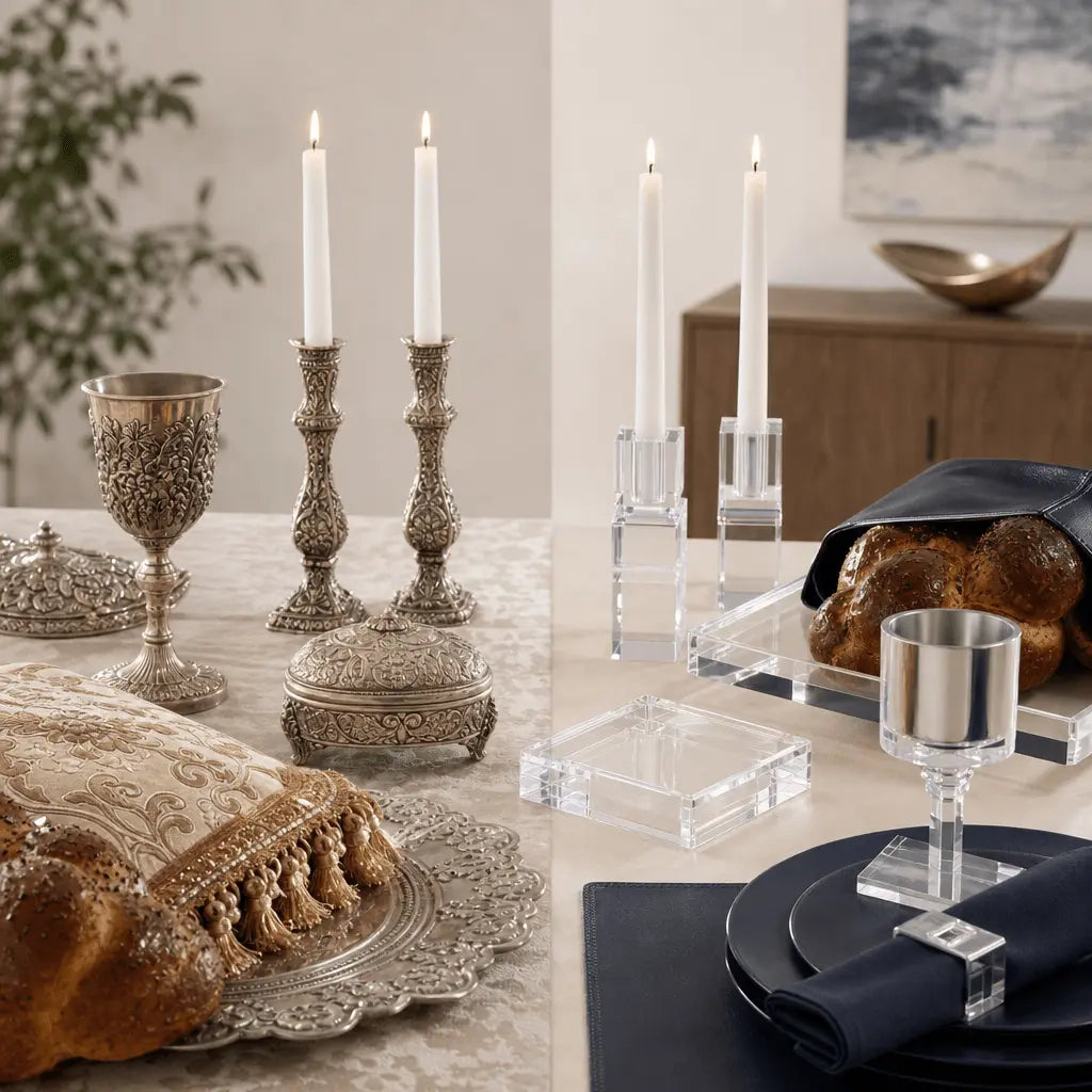 Modern Shabbat Table Design: Why Waterdale Leads in Contemporary Judaica - Waterdale Collection
