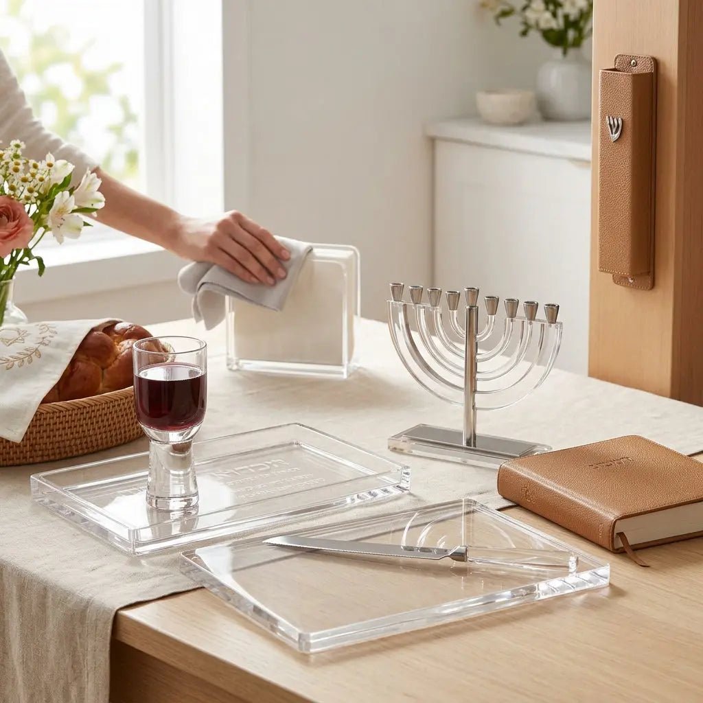 Premium Judaica That Stays Pristine: Our Guide to Easy-Care Materials - Waterdale Collection