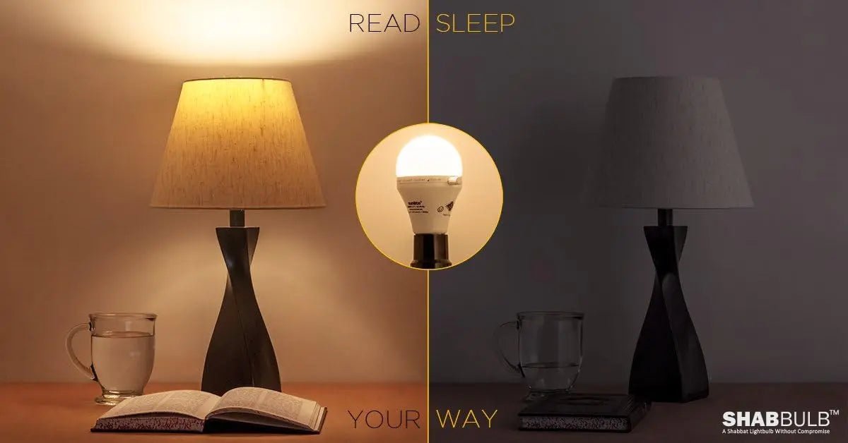 Shabbos lamp with a statement - Waterdale Collection