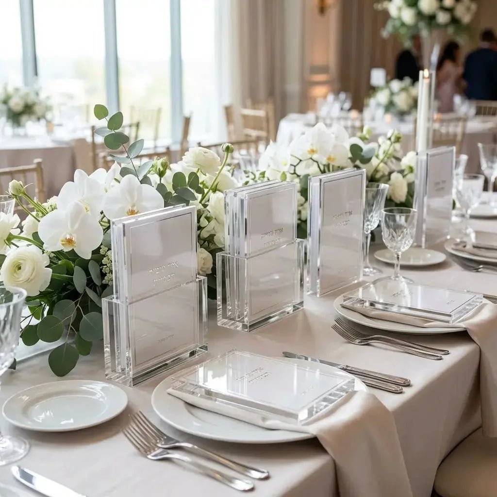 The Ultimate Guide to High-End Lucite Bentchers for Events and Holidays - Waterdale Collection