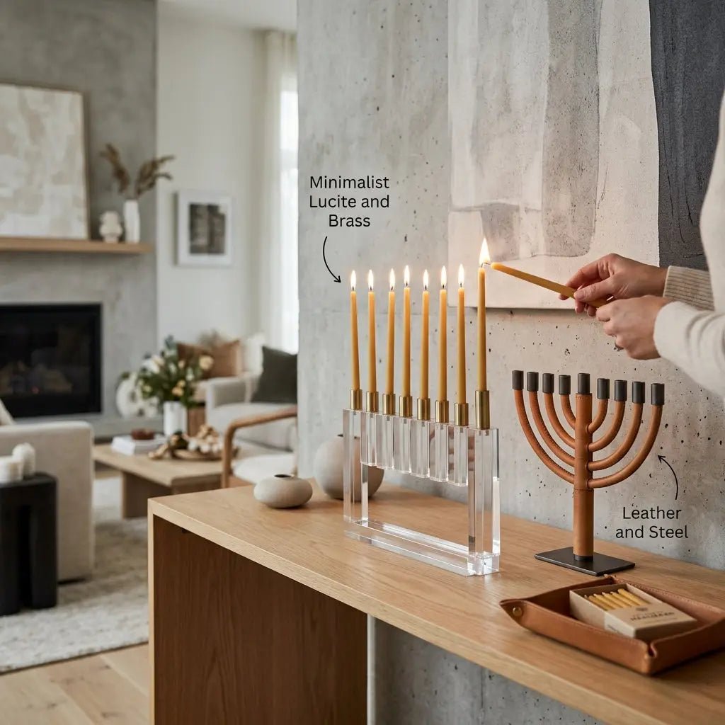 Top 10 Designer Modern Hanukkah Menorahs for Contemporary Celebrations - Waterdale Collection