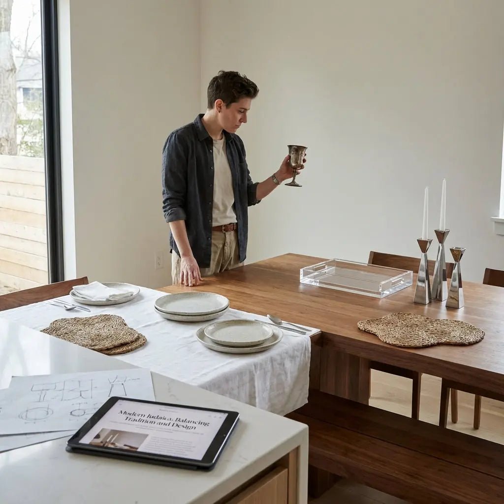 Top Modern Shabbat Table Accessories: Our Designer Guide to Elevating Friday Nights - Waterdale Collection