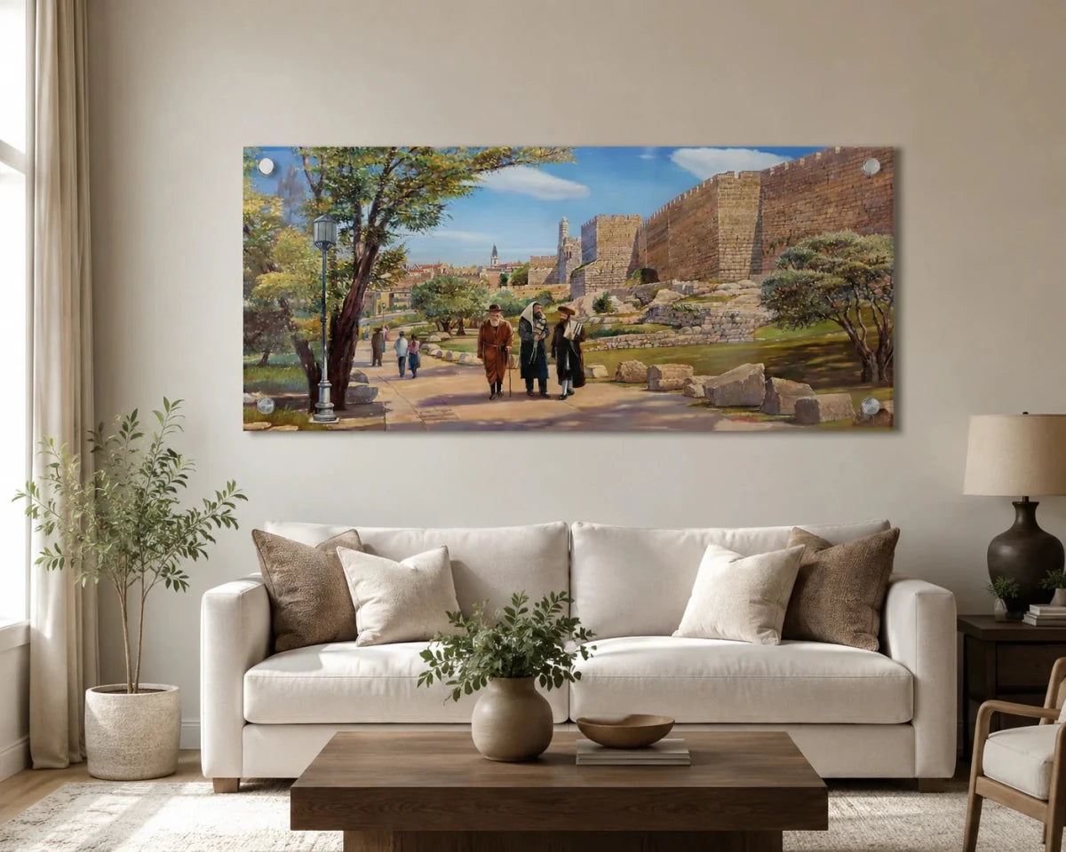 Jewish Life Paintings - Waterdale Collection