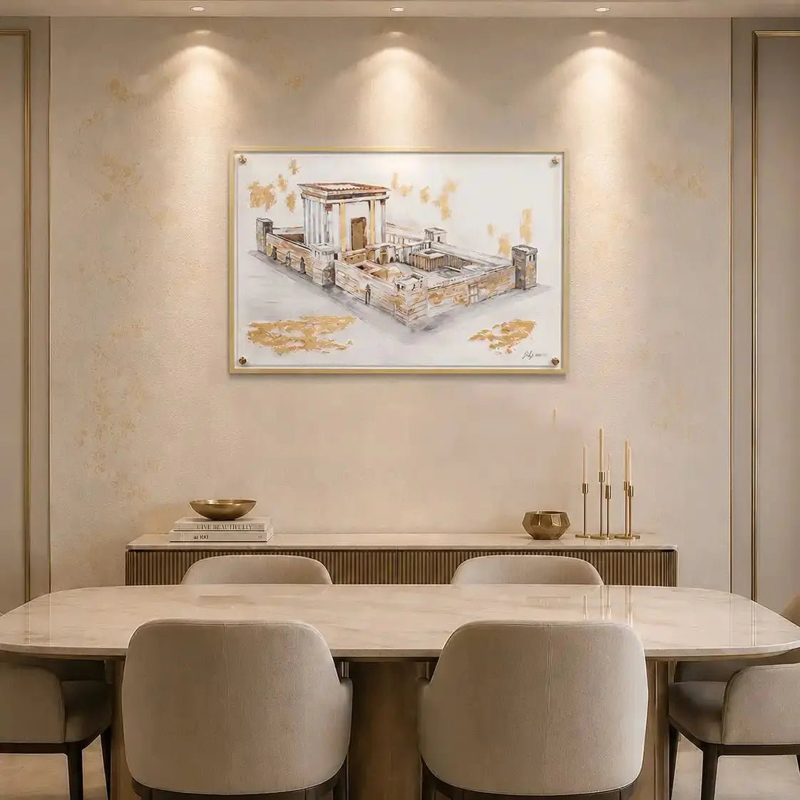 Beis Hamikdash Paintings - Waterdale Collection