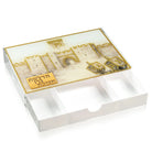 Jerusalem Painted Dreidel Menorah Tray Drawer  by  Waterdale Collection