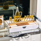 Classic 2.0 Menorah Tray with Drawer  by  Waterdale Collection