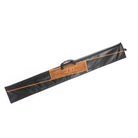 Black Geometric Fur Leather Lulav Case | Yom Tov Judaica