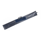 Navy Geometric Fur Leather Lulav Case | Yom Tov Judaica