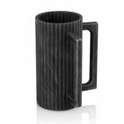 Fluted resin washing cup with two handles for Netilat Yadayim.