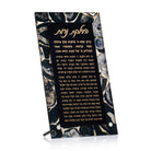 Agate Tabletop Hadlokas Neiros (Black) - Waterdale Collection