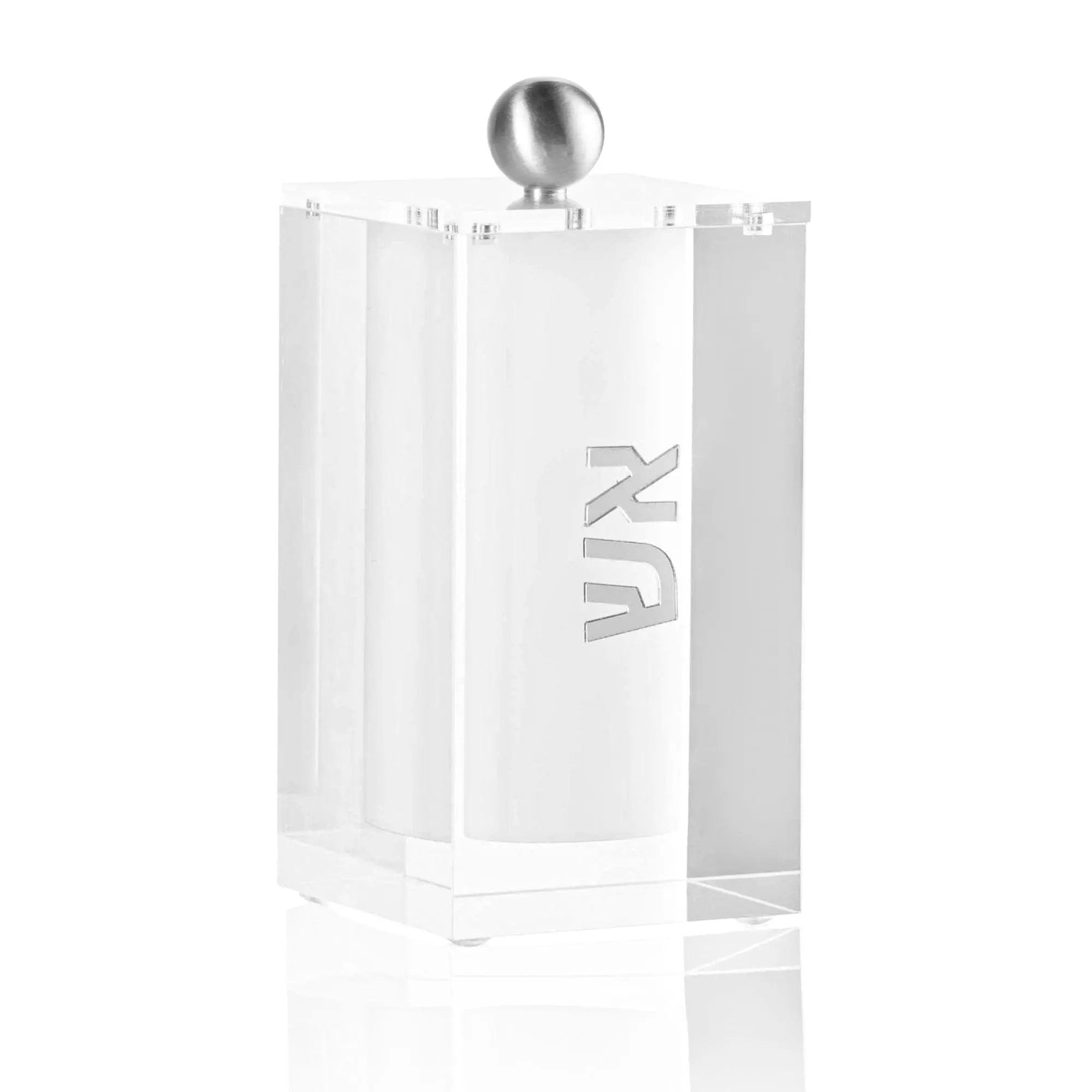 Block Match Jar (Clear) - Waterdale Collection