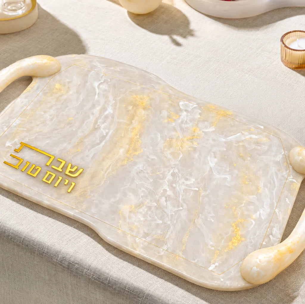 Classic Resin Challah Board  by  Waterdale Collection