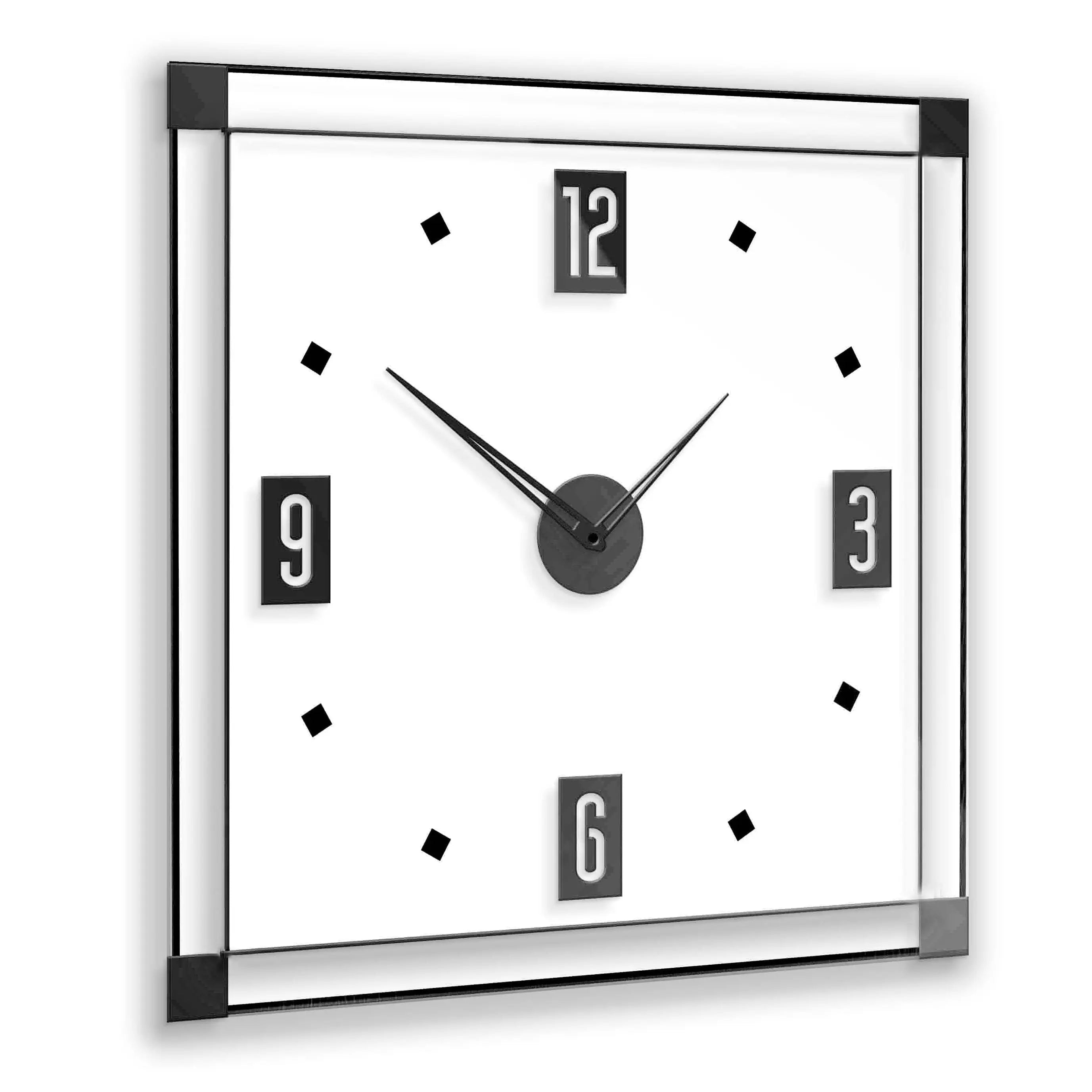 Classic 2.0 Clock (Black) - Waterdale Collection