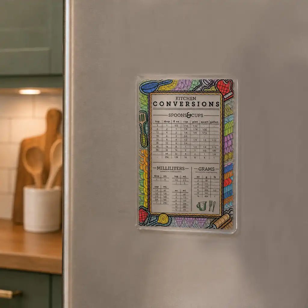 Color it Acrylic Kitchen Conversions Magnet - Waterdale Collection