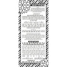 Color it Acrylic Floral Kiddush Yom Tov Card - Waterdale Collection