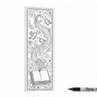 Color It Acrylic Bird Siddur Bookmark  DIY Kids Judaica project 