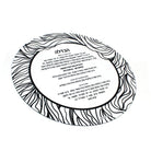 Color it Acrylic Havdalah Plate - Waterdale Collection