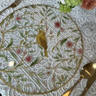 Floral Bird Chargers - Bird - Waterdale Collection
