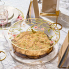 Floral Bird Seder Plate & Matzah Box Set - Waterdale Collection