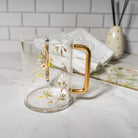 Floral Bird Washing Cup - Waterdale Collection