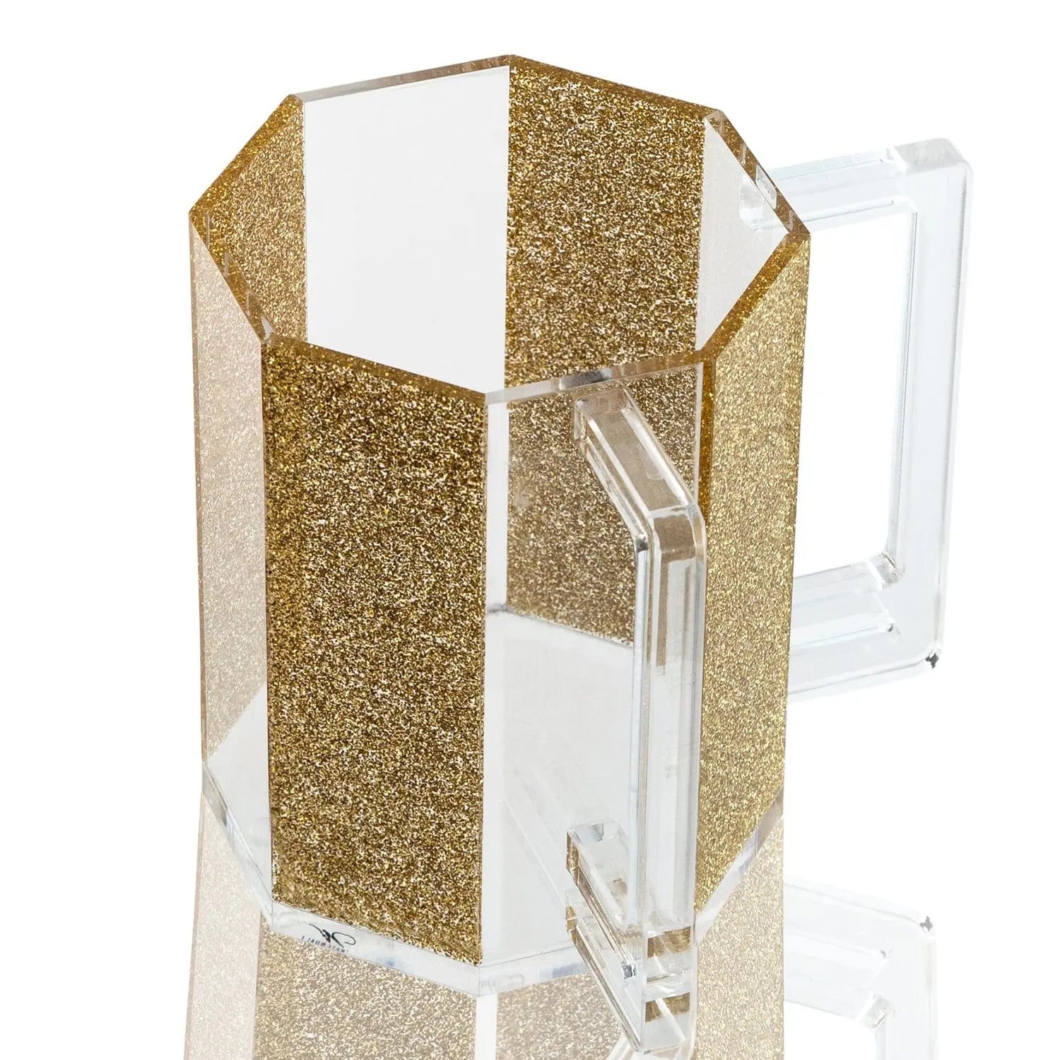 Hexagon Washing Cup (Gold) - Waterdale Collection