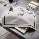 Hotel Style Challah Cover (Black) - Waterdale Collection