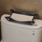 Leather Shabbos Toilet Paper / Tray Guest Towel / Multi - purpose Tray (Black) - Waterdale Collection