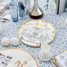 Painted Bais Hamikdash Seder Plate & Matzah Box Set - Waterdale Collection