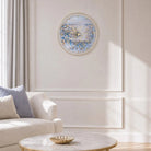 Painted by Yosefa Kosel Clock - Waterdale Collection