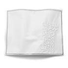 Pillow Script Challah Cover (Silver) - Waterdale Collection