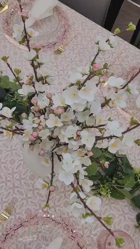 Cherry Blossom Challah Cover