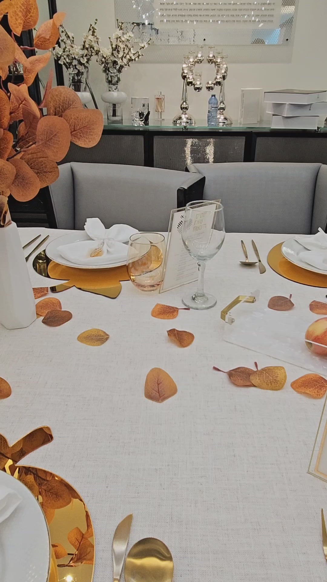 Diamond Napkin Holder & Bencher Set  Video