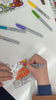 Color it acrylic coloring crafts video